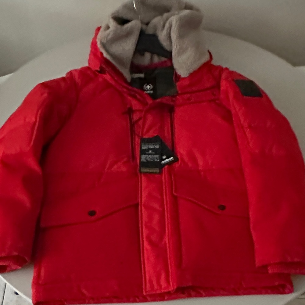 Strellson Kids Red Puffer Jacket